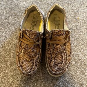 Snake Print Women’s Hey Dudes